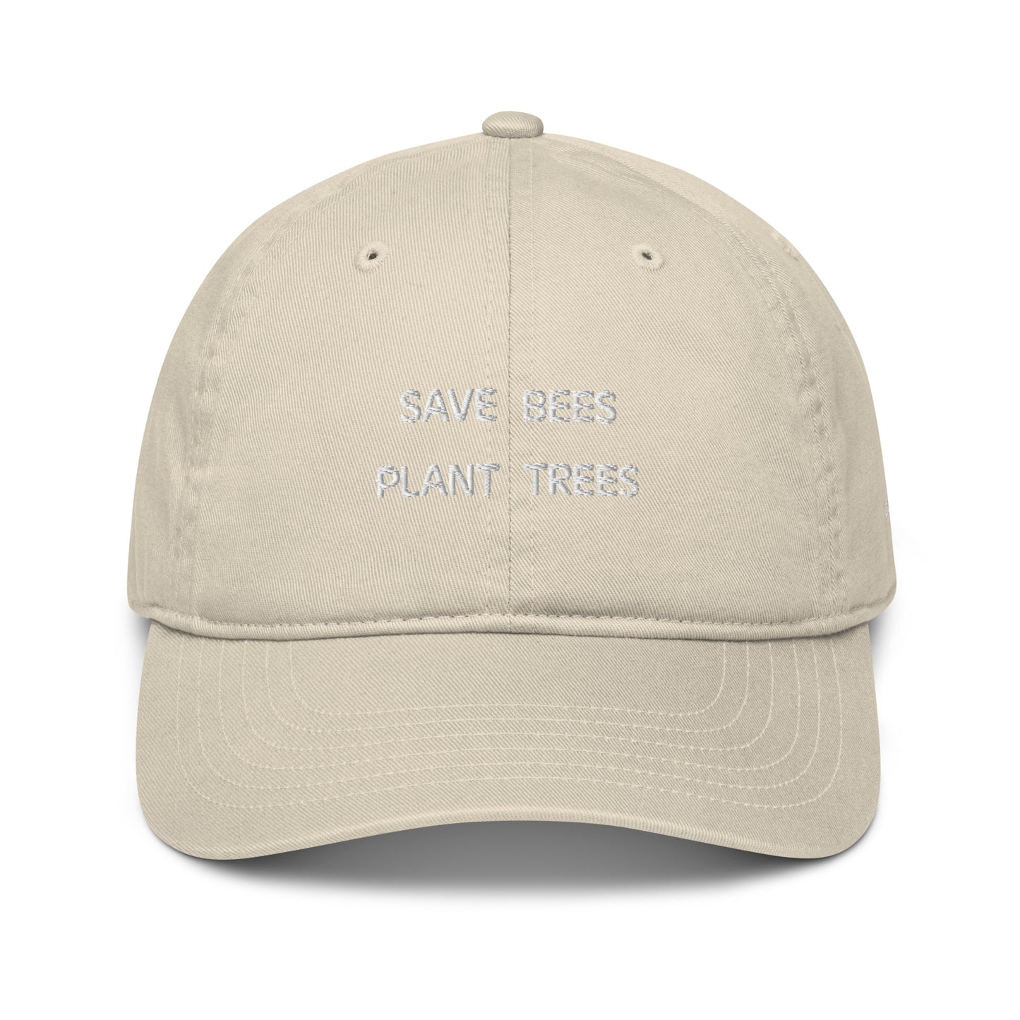 For The Bees Organic Dad Hat