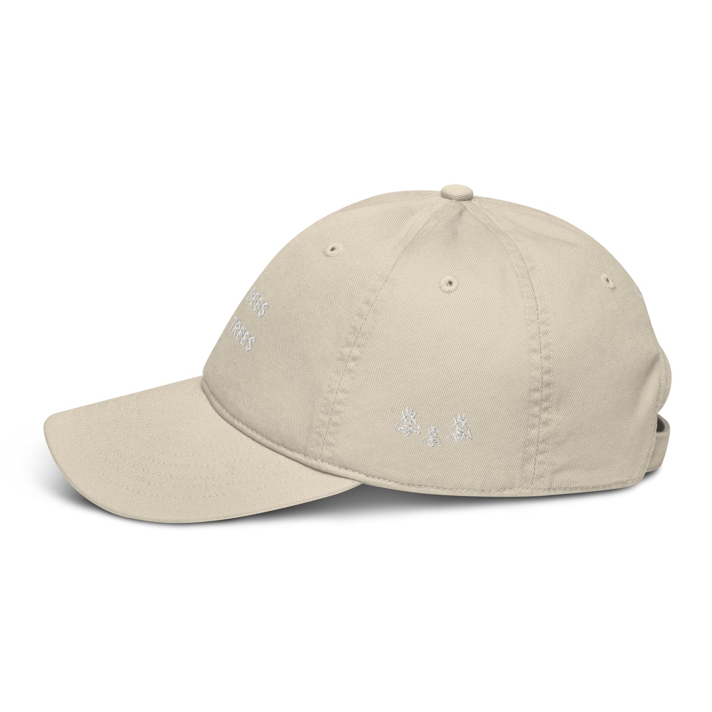 For The Bees Organic Dad Hat