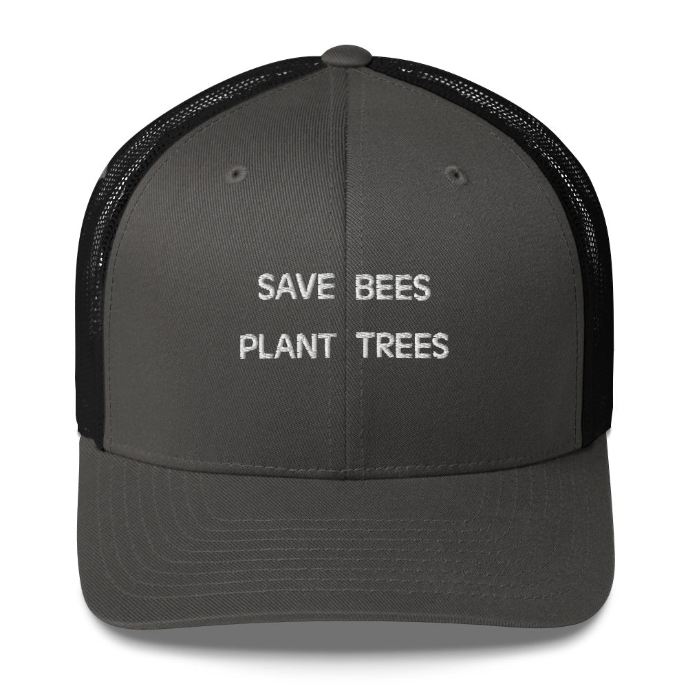 Save Bees Plant Trees Trucker Hat