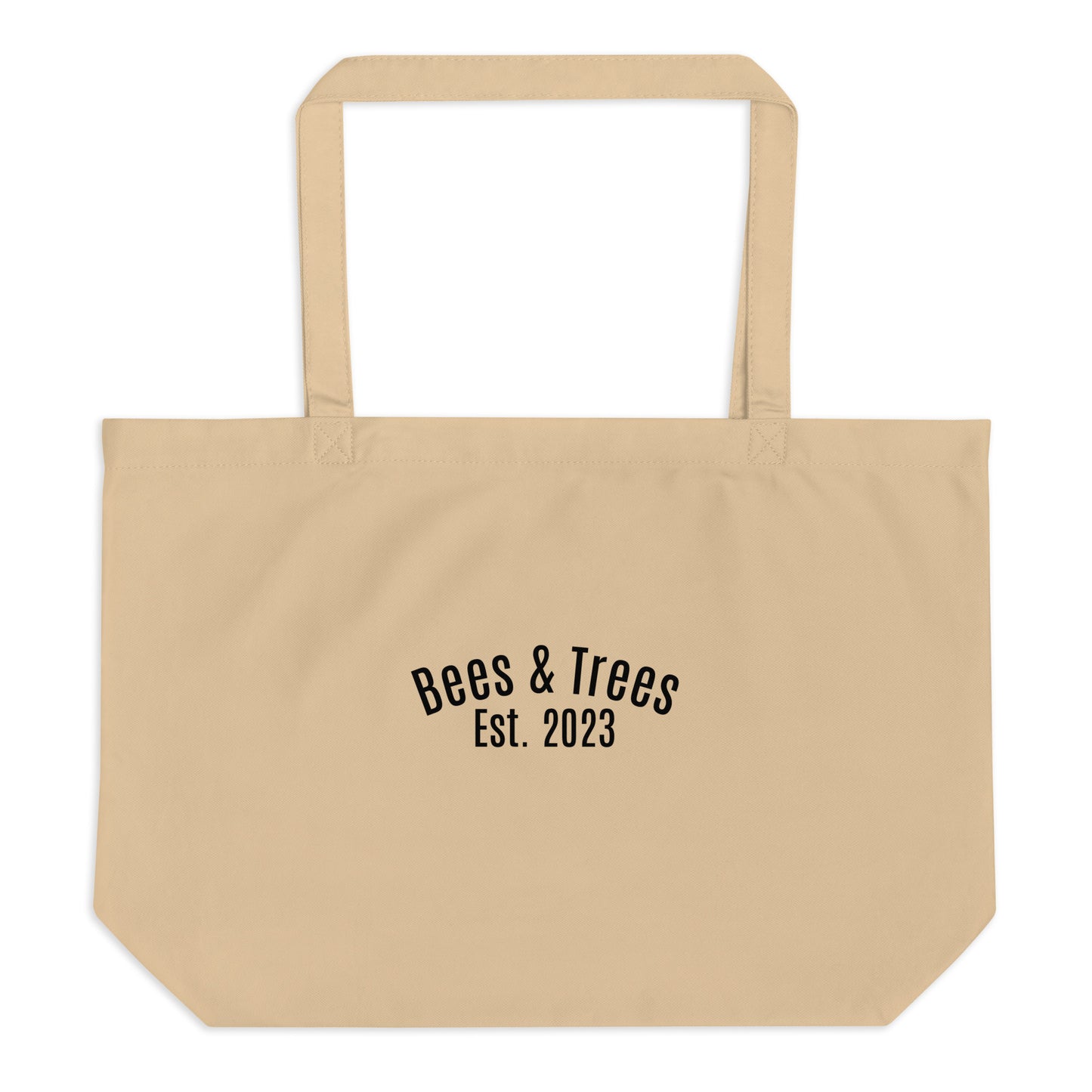 Large organic tote bag